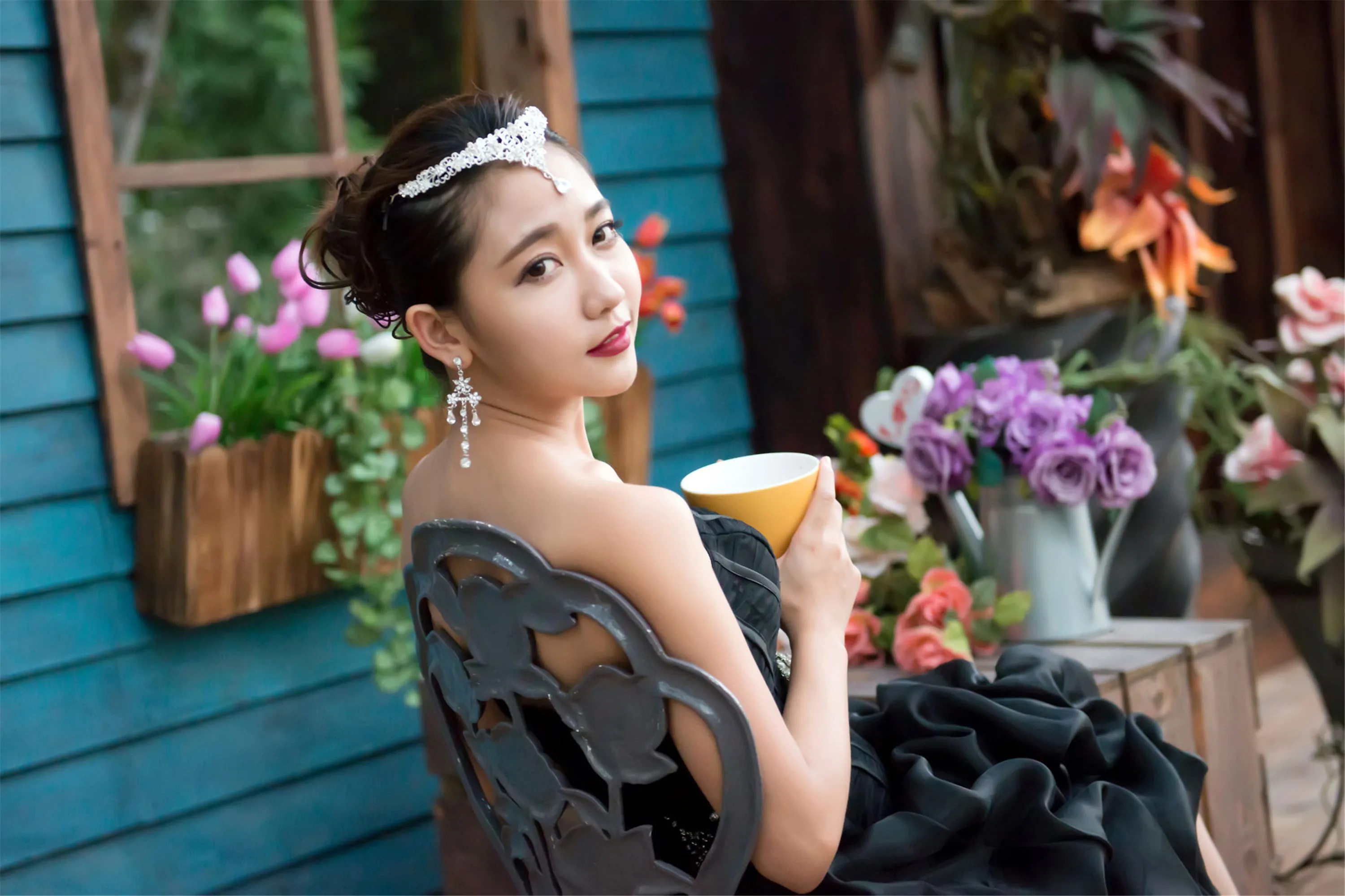 [Vẻ đẹp Đài Loan] Vẻ đẹp thanh lịch Hsu Ching-Lin - Hoa hồng nở rộ - 15
