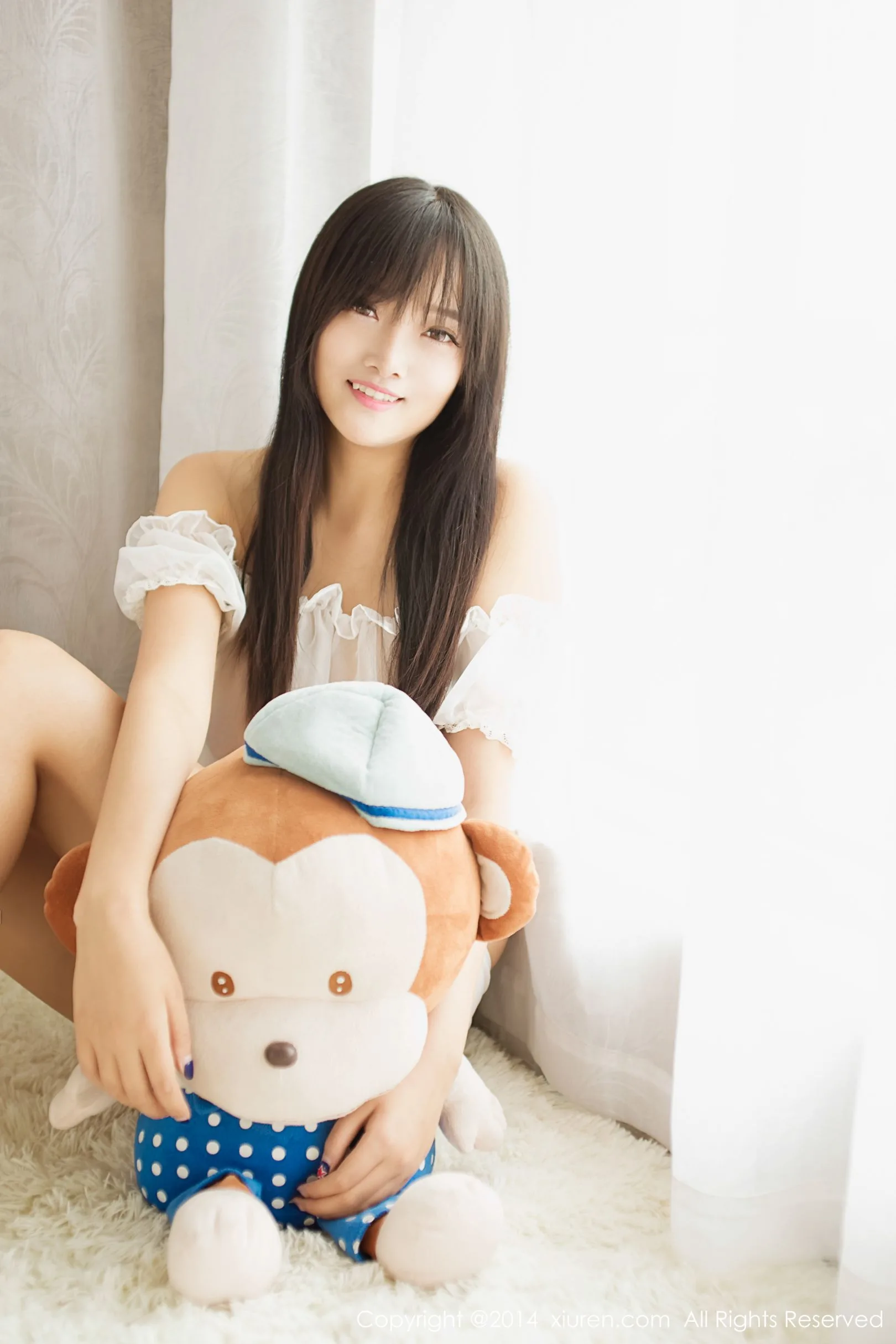 [XIUREN秀人网] Jing Yan Ning - Bộ ảnh nội y táo bạo và ngọt ngào - 33