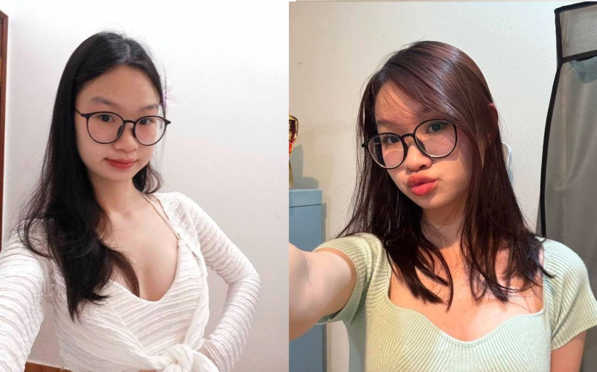 Nứng quá khoe vú dụ trai sang chịch